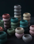 SAMPLE SALE Stacking Candle Holder - Wee